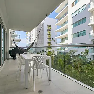 En La Playa Con Terraza Y 4 Piscinas Cartagena